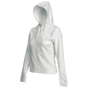  -. Lady-Fit Hooded Sweat Jacket, _XS, 75% /, 25% /, 280  Fruit of the Loom