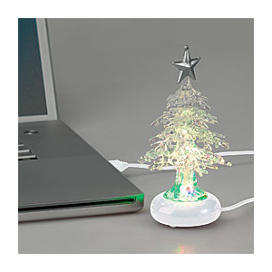 Фото Пластиковая рождественская елка, USB LED под тампопечать