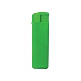 Зажигалка с пьезоэлементом пьезо ISKRA, зеленый, 8,24х2,52х1,17 см, пластик