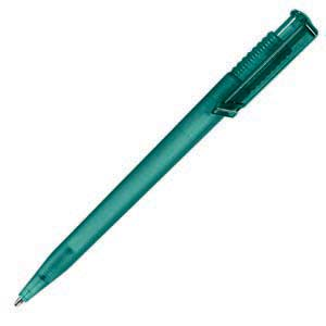 Фото Фростированный зеленая ручка из пластика OCEAN FROST шариковая