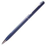 Фото SLIM, ручка шариковая, синий матовый/хром