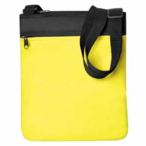 Фото Промо сумка на плечо "Simple"; желтый; 23х28 см; нейлон