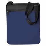 Промо сумка на плечо "Simple"; синий; 23х28 см; нейлон