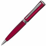 Изображение WIZARD, ручка шариковая, красный/хром, металл