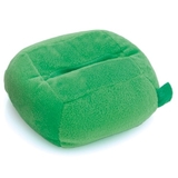 Подставка для мобильного телефона Soft; зеленая; 12х6х12см; полиэстер;