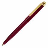 DELTA NEW, ручка шариковая, красный/золотистый, металл