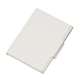 Футляр для карт памяти Digital (SD, micro SD и SIM card); серебристый; 6х4,5х0,5 см; алюминий