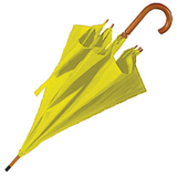 Зонт-трость большой с деревянной ручкой нейлон D=103 см /  шелкография и зонт трость
