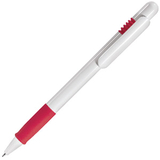 DUNE GRIP, шар. ручка, бело-красный