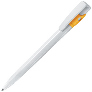 Фото KIKI, шариковая ручка, бело-желтый «Lecce Pen»