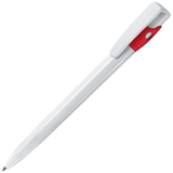 Изображение KIKI, шариковая ручка, бело-красный