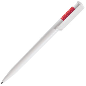Фото OCEAN, шариковая ручка, бело-красный «Lecce Pen»