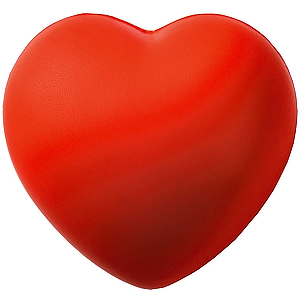 Фото Антистресс "Сердце"; красный; 7,6х7х5,4 см; вспененный каучук