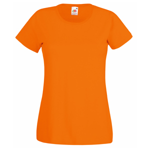 Фото Футболка "Lady-Fit Valueweight T", оранжевый_S, 100% хлопок, 160 г/м2