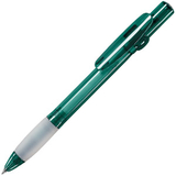 ALLEGRA, шариковая ручка, прозрачно-зелёная;пластик/тампопечать