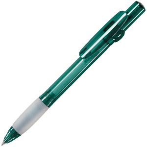 Фото ALLEGRA, шариковая ручка, прозрачно-зелёная;пластик/тампопечать «LECCE_PEN_Sale»