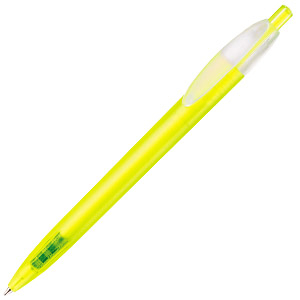 Фото X-ONE FROST, шариковая ручка, прозр-желтый матовый,пластик/тампопечать «Lecce Pen Sale»
