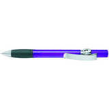 Allegra TC (MC01), шариковая ручка, прозр-сиреневая, матовый пластиковый корпус, гладкий металлическ