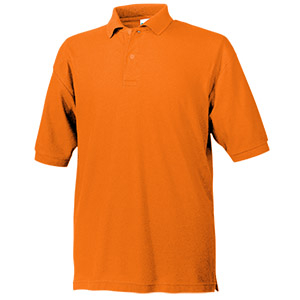   100% Cotton Polo, ._M, 100% / Fruit of the Loom