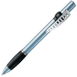 ALLEGRA METAL, шариковая ручка, светло-голубой металлик
