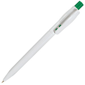 Фото DUO, шариковая ручка, бело-зеленый «Lecce Pen»