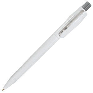 Фото DUO, шариковая ручка, бело-серый «Lecce Pen»