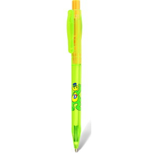 Фото DUO LX, шариковая ручка, прозрачно-желтая, непрозрачный стержень «Lecce Pen»