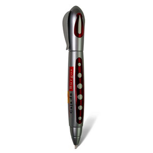 Фото GALAXY, шариковая ручка, серебристый/ красный «Lecce Pen»