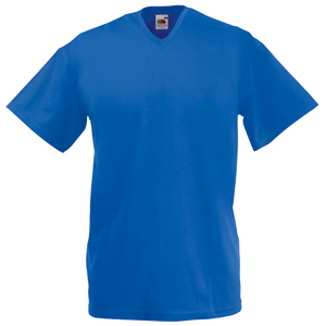   Valueweight V-Neck, -_S, 100% /, 165  Fruit of the Loom