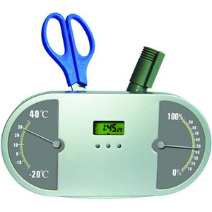 Фото Электронные часы с термометром