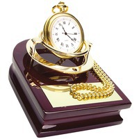 Фотка Часы Магистр на деревянной подставке и цепочкой для ношения в кармане