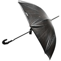 Прочный зонт-трость из мягкой телячьей кожи
