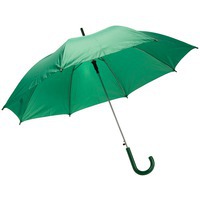 Зонт-трость складной, зеленый
