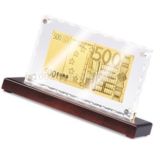 Фото Банкнота «500 EURO» – стела