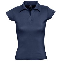 Рубашка поло женская PRETTY 220, кобальт (темно-синяя)