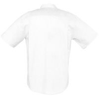 Картинка Рубашка мужская BRISBANE, белая, люксовый бренд Sol's