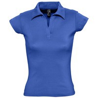 Рубашка поло женская PRETTY 220, синяя
