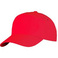 Бейсболка UNIT PROMO, красная и кепки с логотипом