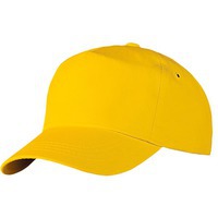 Бейсболка цветная от производителя UNIT PROMO, желтая и кепки дешево