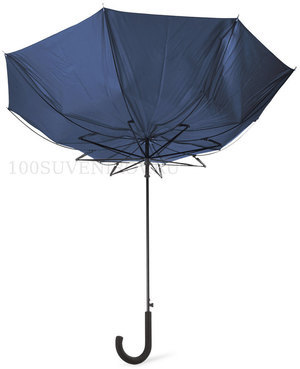 Фото Зонт-трость с системой защиты от ветра, синий «Unit», L=86 см, D=100 см