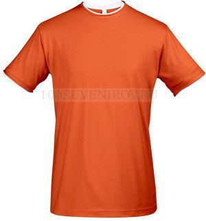 Фото Футболка мужская MADISON 170, оранжевая с белым «Sols» (оранжевый, белый) M—XXL см