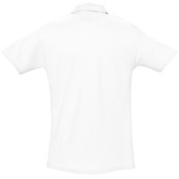 Фотка Рубашка поло мужская SPRING 210, белая, мировой бренд Sol's