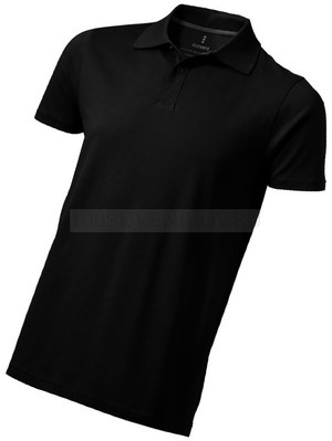 Фото Рубашка-поло "Seller" мужская, черный «Elevate», XL