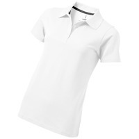 Рубашка-поло "Seller" женская, белый, XL