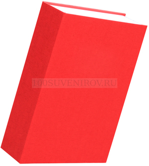 Фото Сейф "Книга";  красный; 23,5х15,5х5,5 см; металл; шильд
