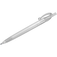 JOCKER, ручка шариковая, фростированный белый, пластик