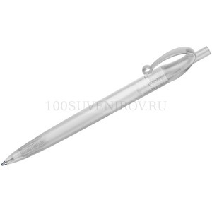 Фото JOCKER, ручка шариковая, фростированный белый, пластик