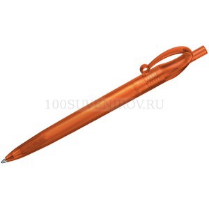 Фото JOCKER, ручка шариковая, фростированный оранжевый, пластик