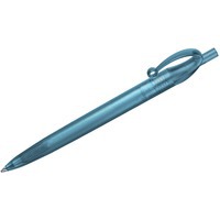 JOCKER, ручка шариковая, фростированный голубой, пластик
