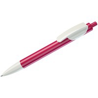 TRIS, ручка шариковая, розовый/белый, пластик, розовый, белый